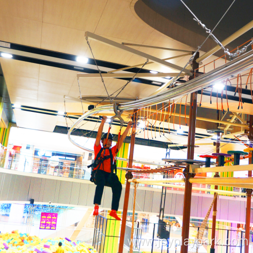 Indoor Sky Rider Zip Line